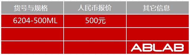 6204-HRP標記兔抗專用稀釋液